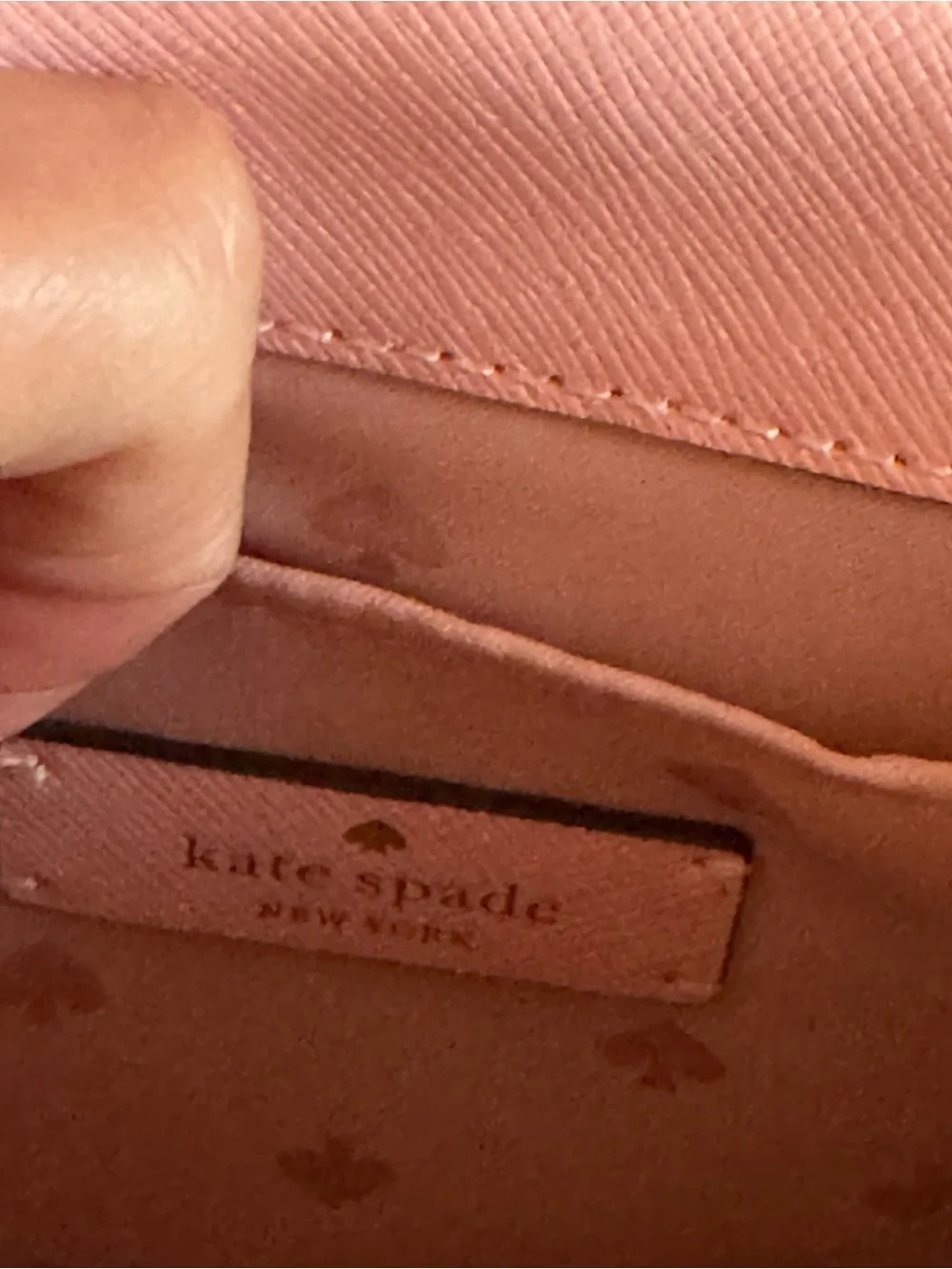 Kate Spade Pink Leather Chain Shoulder Bag - Picture 8 of 8